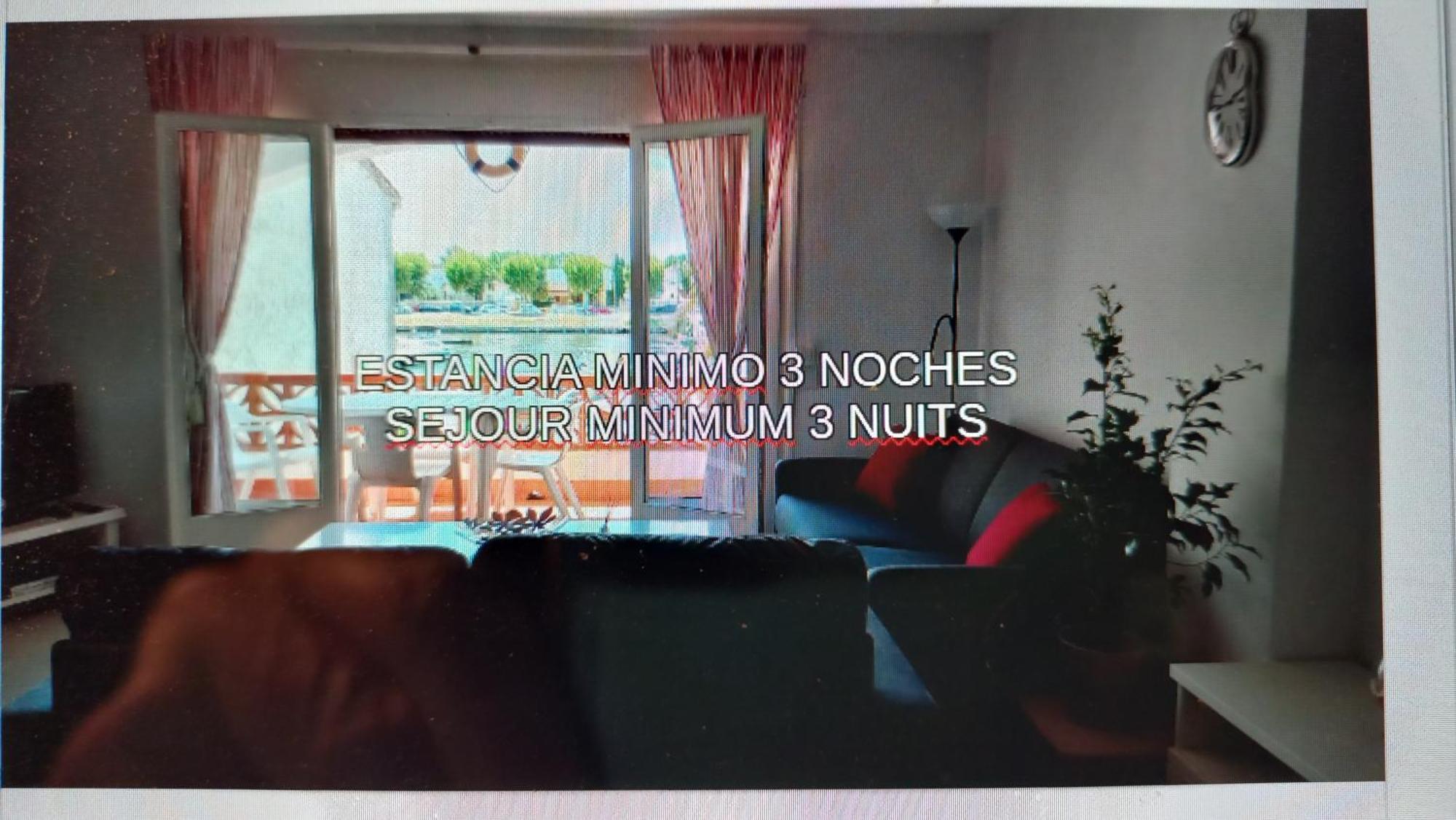 Lindo Apartamento Con Vistas Al Puerto Mistral Empuriabrava Exterior foto